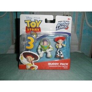 DISNEY PIXAR TOY STORY 3 BUDDY PACK COMMUNICATOR BUZZ LIGHTYEAR, JESSIE (T0423)